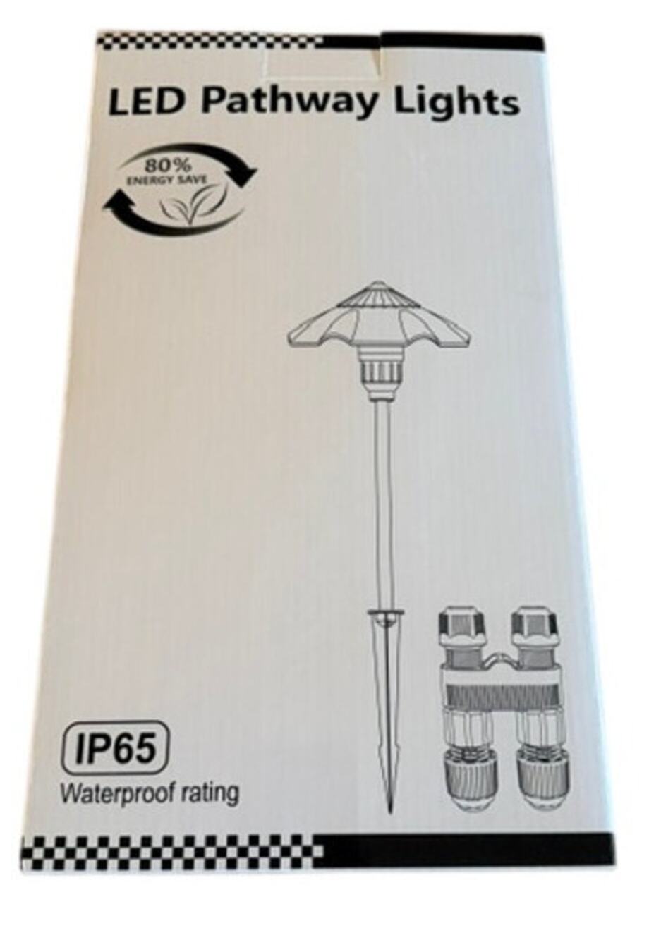 RGB LED Pathway Light 3W IP65 Waterproof Remote Control New